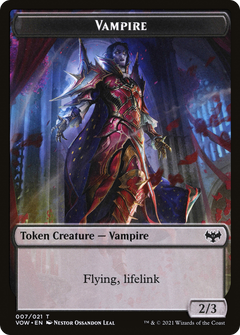 Vampire (TVOW-007) - Innistrad: Crimson Vow Tokens-1