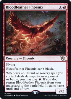 Bloodfeather Phoenix [March of the Machine Prerelease Promos]-1