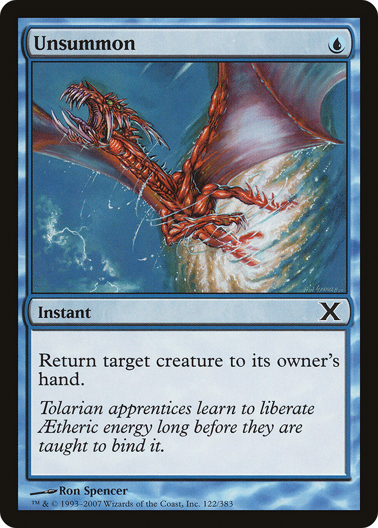 Unsummon (10E-122) - Tenth Edition-1