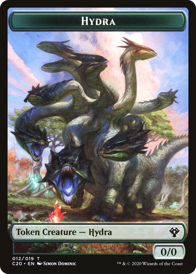 Hydra (TC20-012) - Commander 2020 Tokens-1