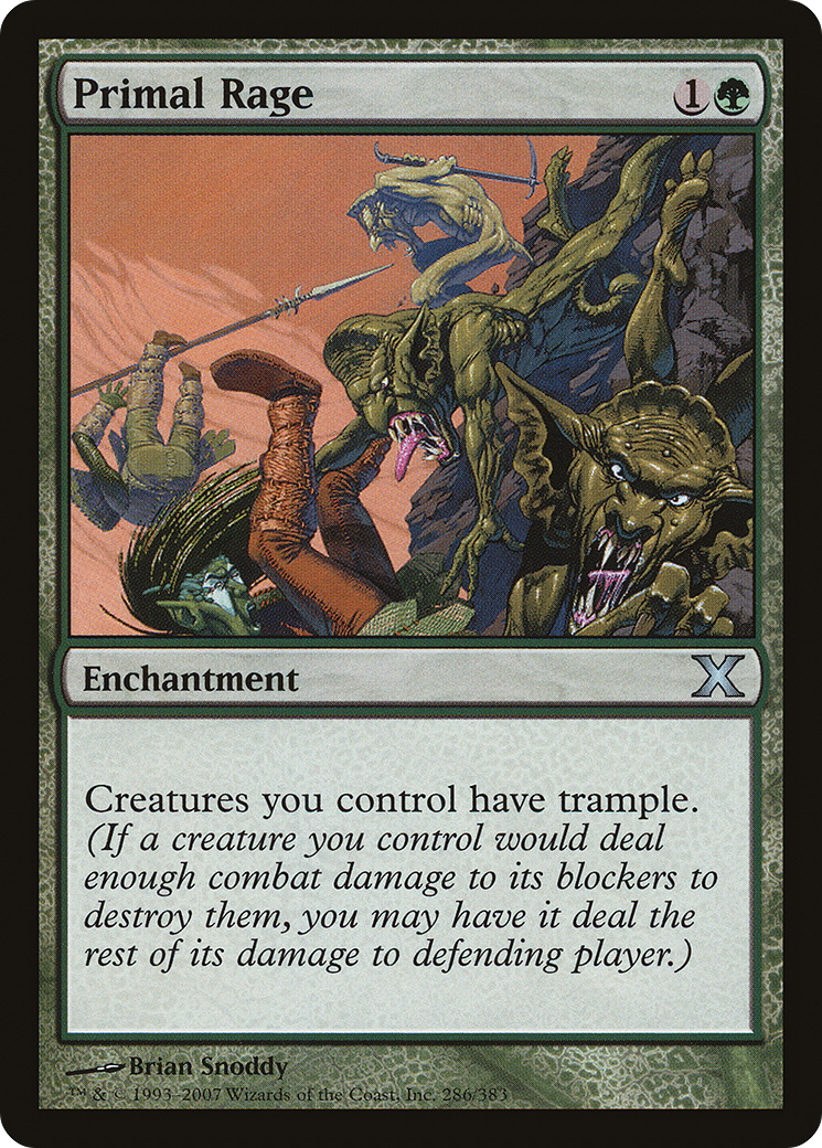 Primal Rage (10E-286) - Tenth Edition-1