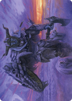 Rimeshield Frost Giant // Frost Giant (AAFR-005) - Adventures in the Forgotten Realms Art Series (Borderless) Foil-3