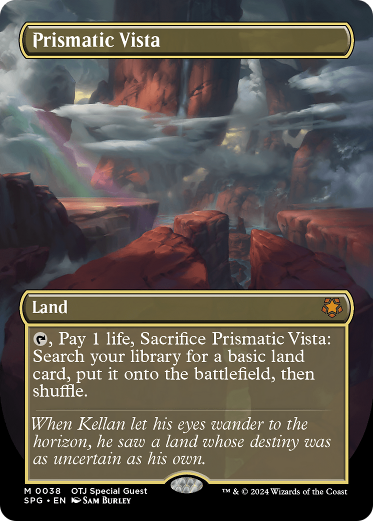 Prismatic Vista (Borderless) [Outlaws of Thunder Junction Special Guests]-1