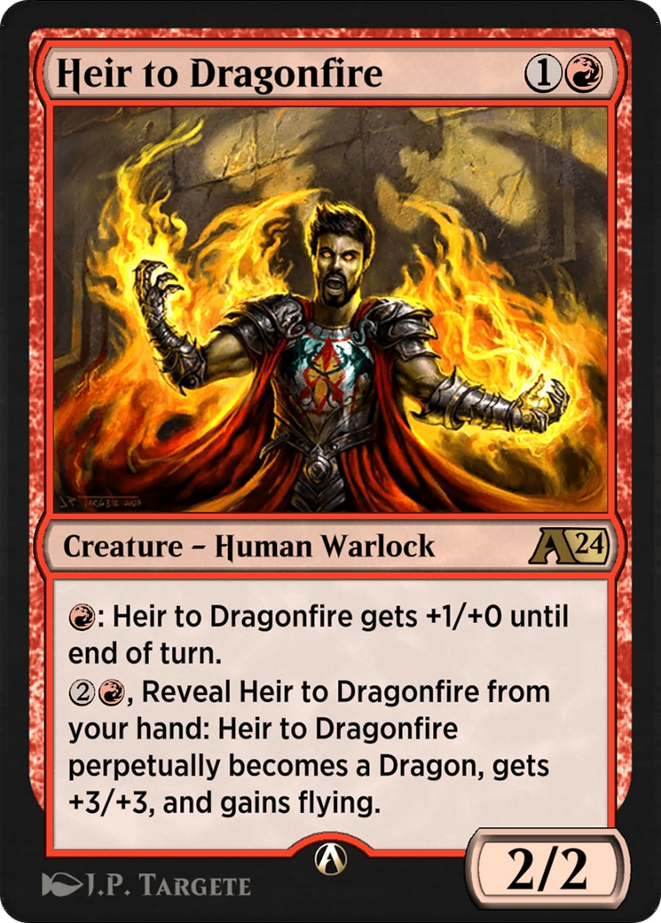 Heir to Dragonfire (YWOE-010) - Alchemy: Wilds of Eldraine-1