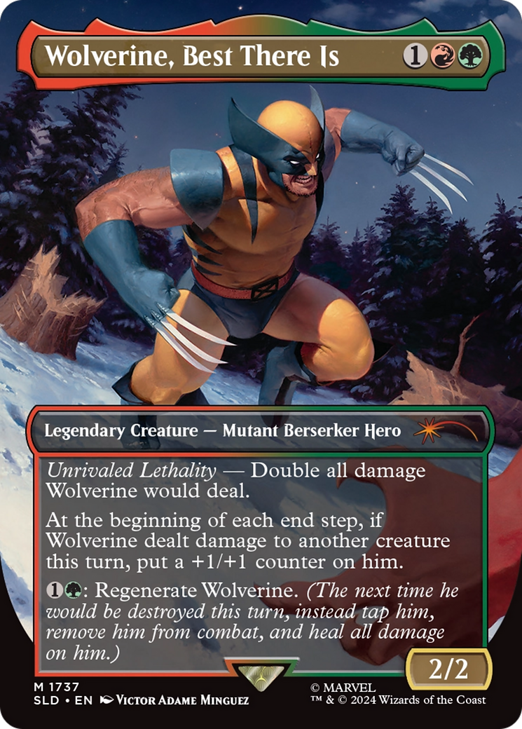Wolverine, Best There Is (SLD-1737) - Secret Lair Drop (Borderless)-1