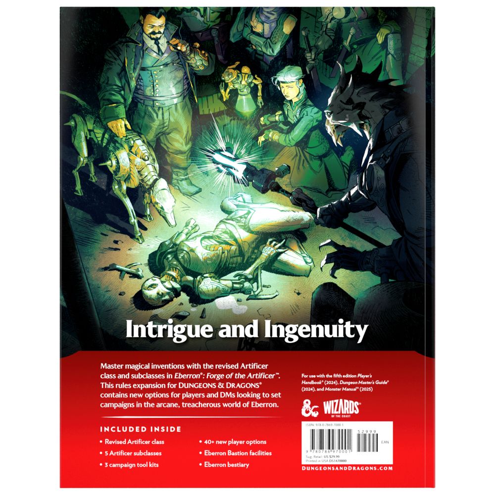 D&D Eberron: Forge of the Artificer
