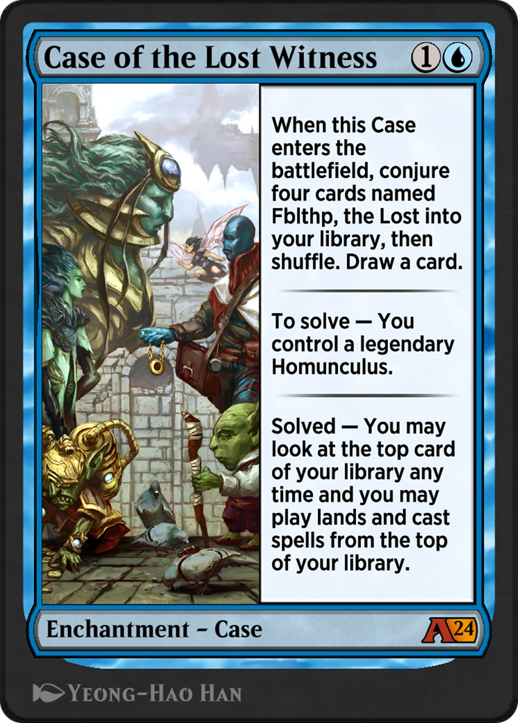 Case of the Lost Witness (YMKM-004) - Alchemy: Murders at Karlov Manor-1