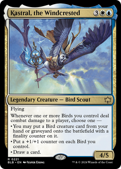 Kastral, the Windcrested [Bloomburrow]-1