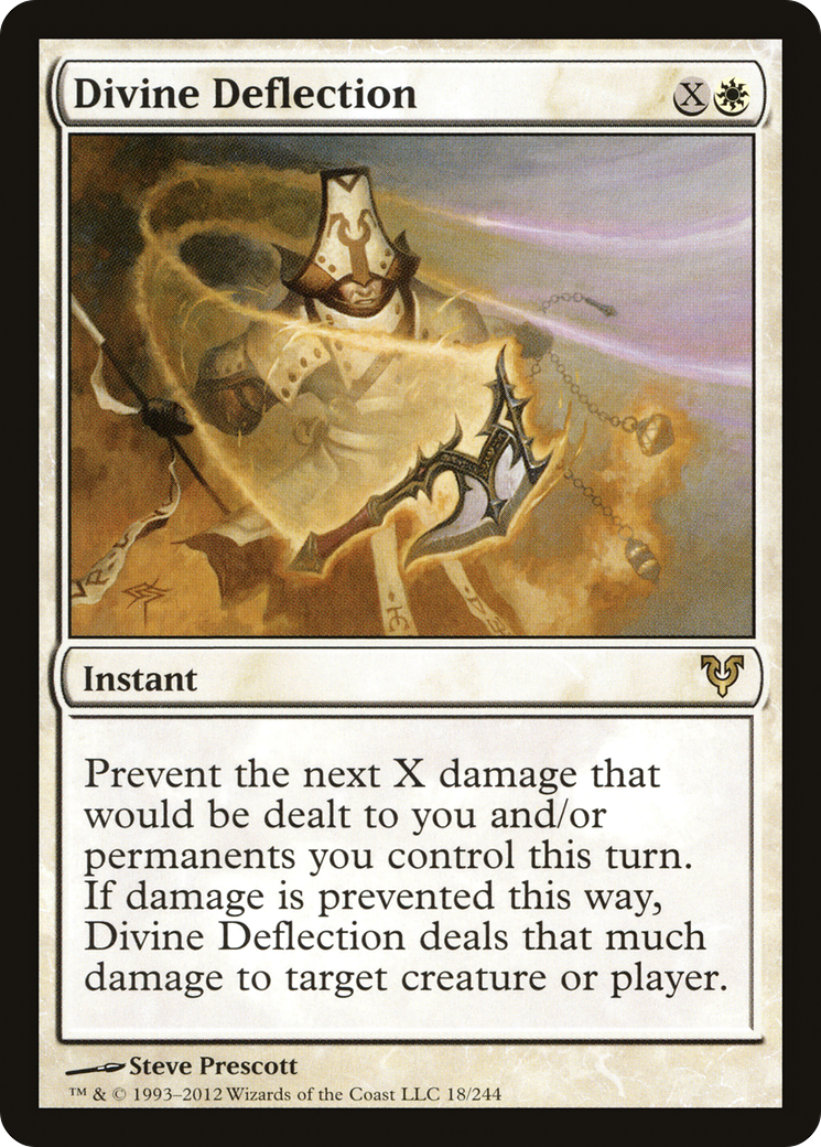 Divine Deflection [Avacyn Restored]-1