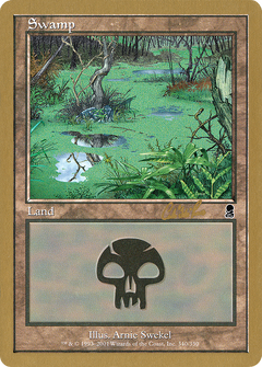 Swamp (340) - 2002 Carlos Romao (ODY) (WCD-) - World Championship Decks 2002-1