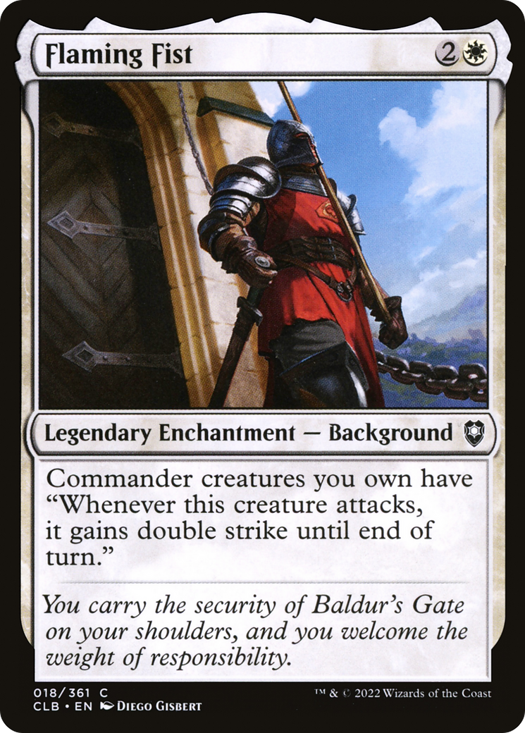 Flaming Fist [Commander Legends: Battle for Baldur's Gate]-1