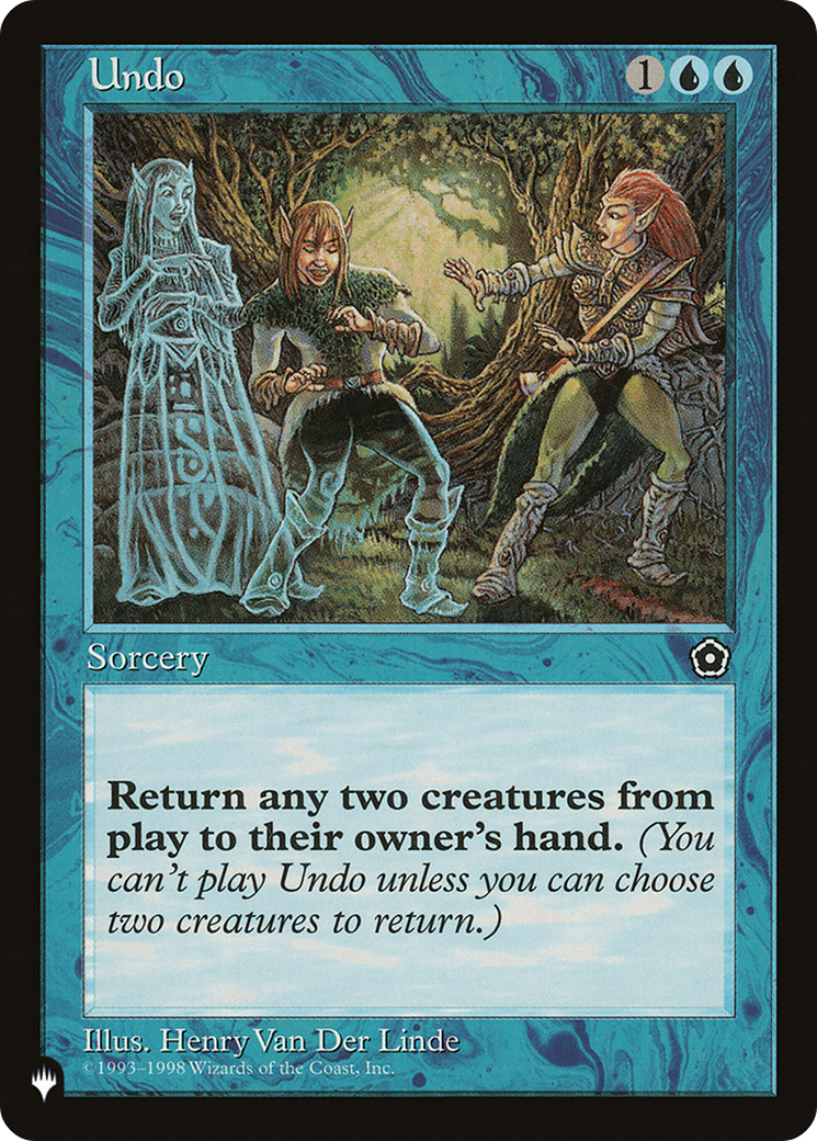 Undo (LIST-) - The List-1