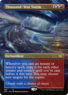 Thousand-Year Storm (Borderless Alternate Art) [Double Masters 2022]-1