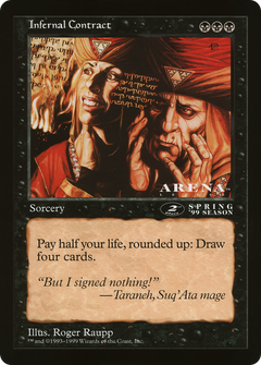 Infernal Contract (OLEP-075) - Oversized League Prizes-1