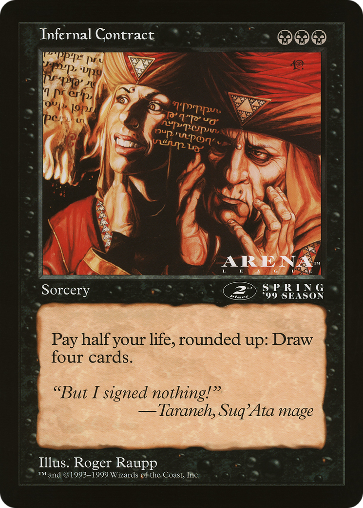 Infernal Contract (OLEP-075) - Oversized League Prizes-1