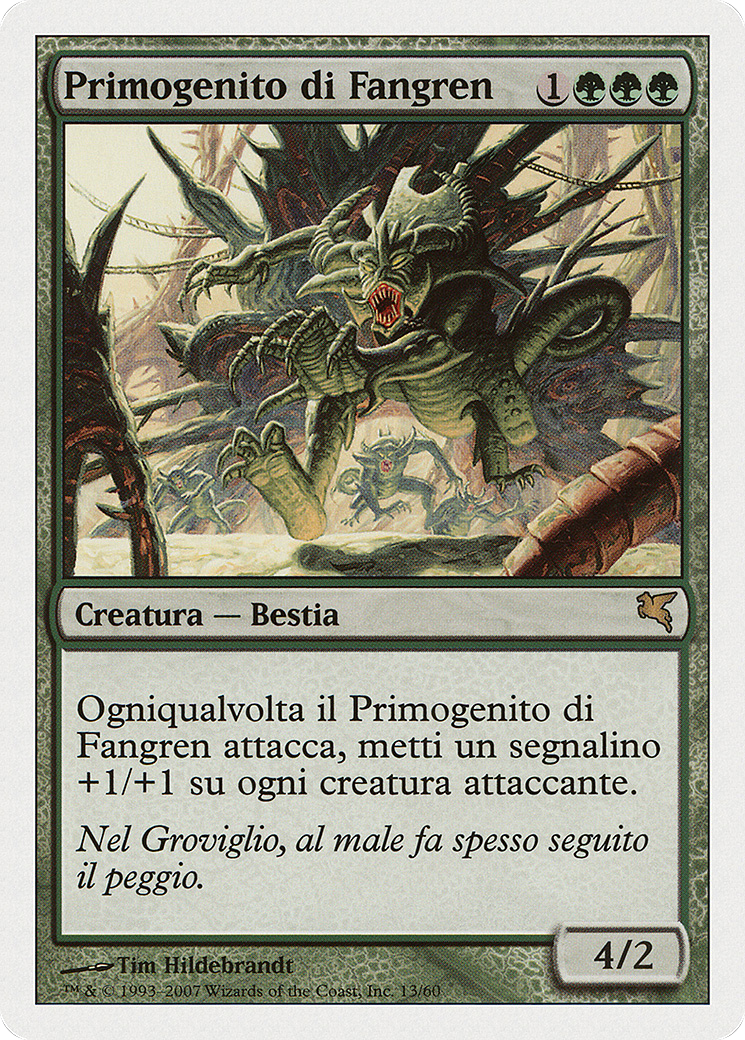 Fangren Firstborn (Italian) - "Primogenito di Fangren" (PSAL-K13) - Salvat 2005-1