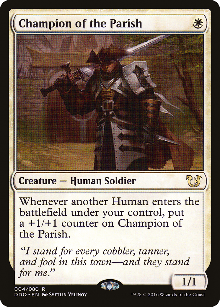 Champion of the Parish [Duel Decks: Blessed vs. Cursed]-1