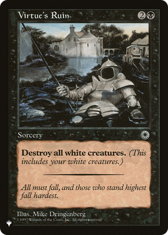 Virtue's Ruin (LIST-) - The List-1