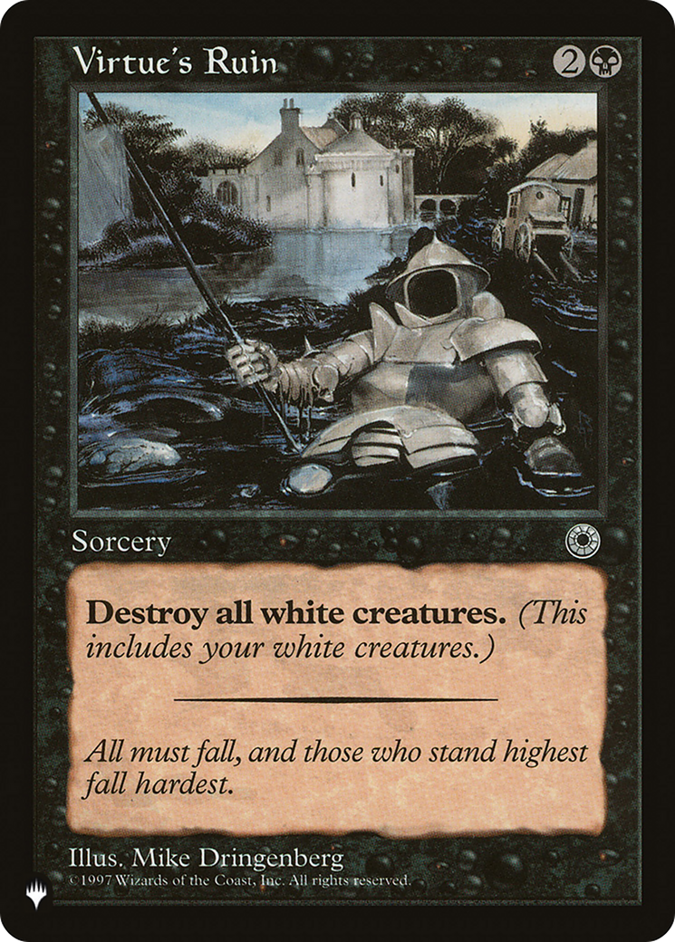 Virtue's Ruin (LIST-) - The List-1