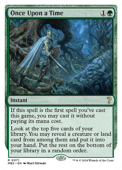 Once Upon a Time (White Border) [Mystery Booster 2]-1