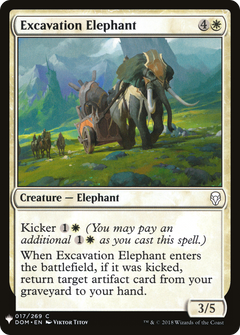 Excavation Elephant [Mystery Booster]-1