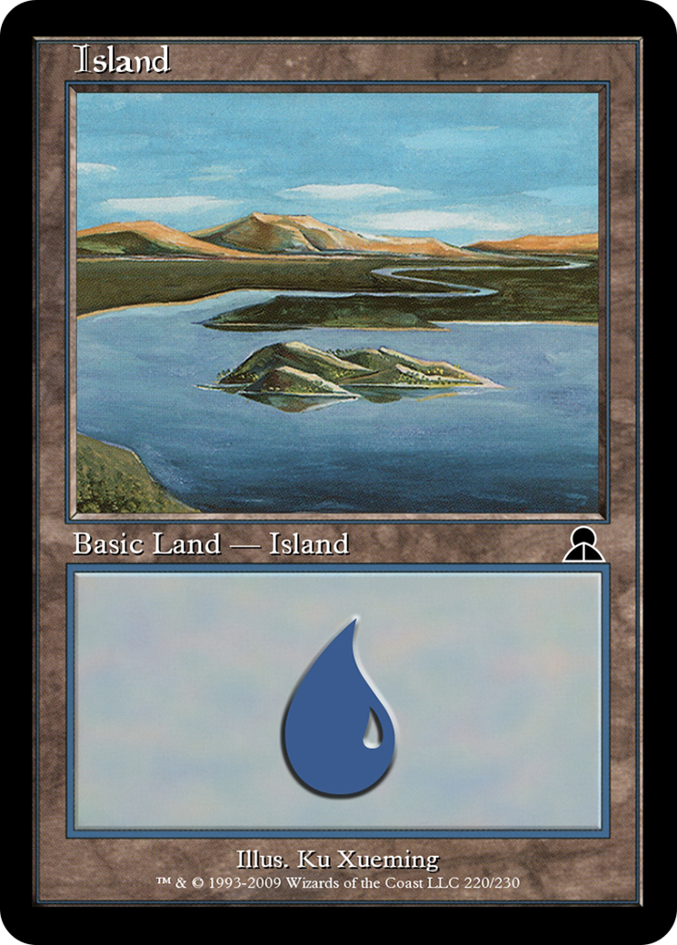 Island (ME3-220) - Masters Edition III Foil-1