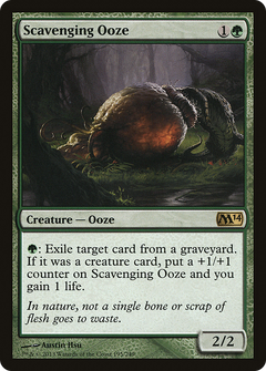 Scavenging Ooze [Magic 2014]-1