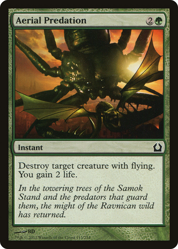 Aerial Predation [Return to Ravnica]-1
