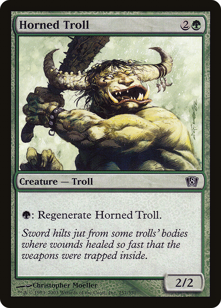 Horned Troll [Eighth Edition]-1