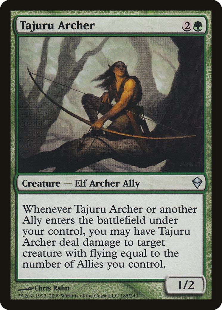 Tajuru Archer [Zendikar]-1