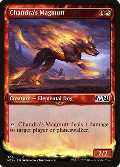 Chandra's Magmutt (Showcase) [Core Set 2021]-1