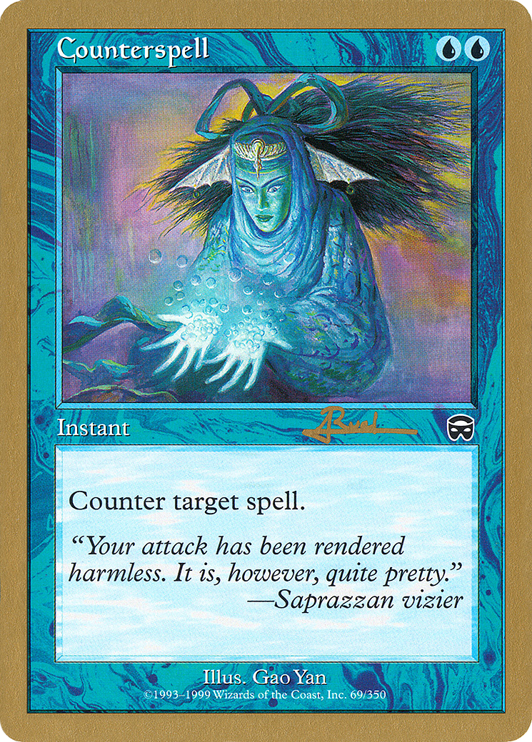 Counterspell - 2001 Antoine Ruel (MMQ) (WCD-) - World Championship Decks 2001-1