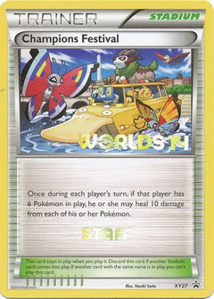 Champions Festival (XY27) (2014 Staff) [XY: Black Star Promos]-1