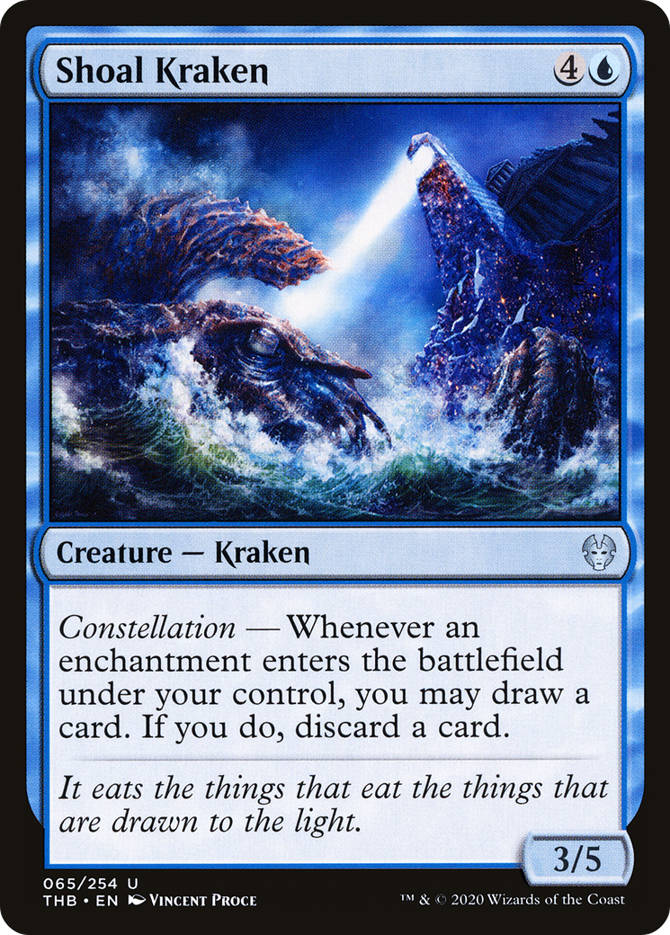 Shoal Kraken [Theros Beyond Death]-1