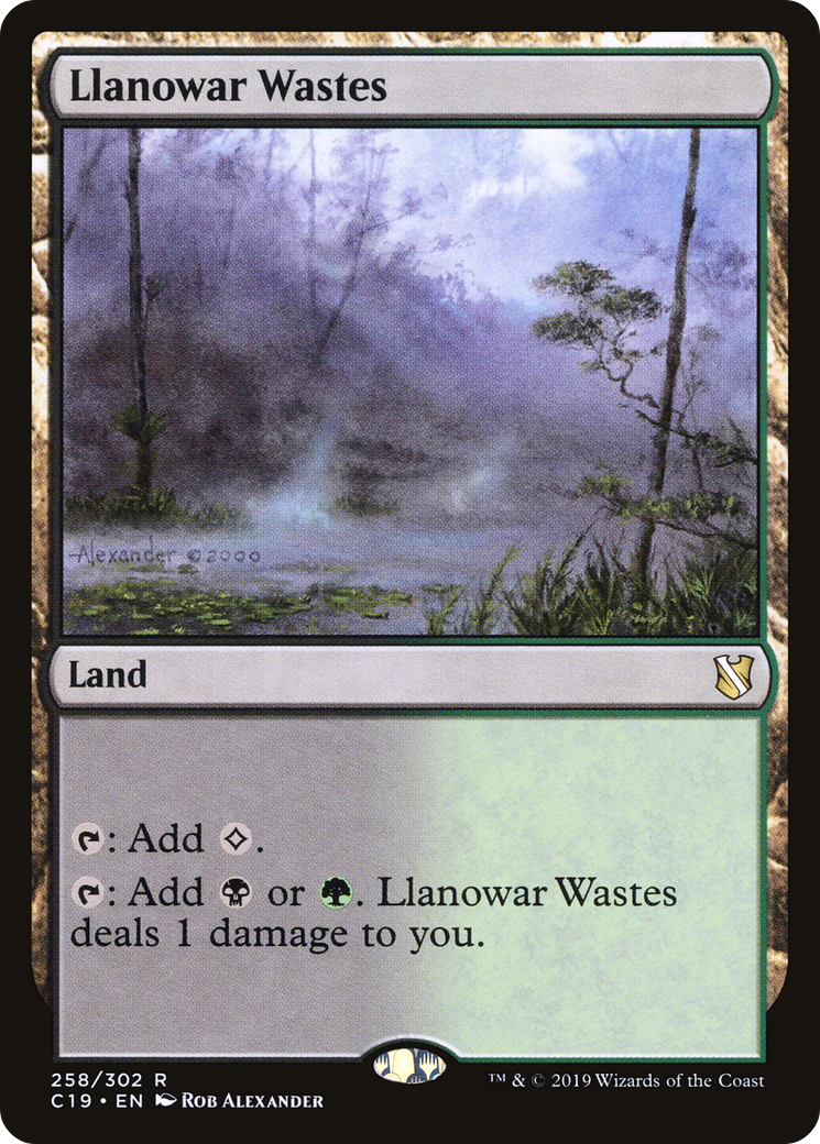 Llanowar Wastes [Commander 2019]-1