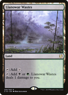 Llanowar Wastes [Commander 2019]-1