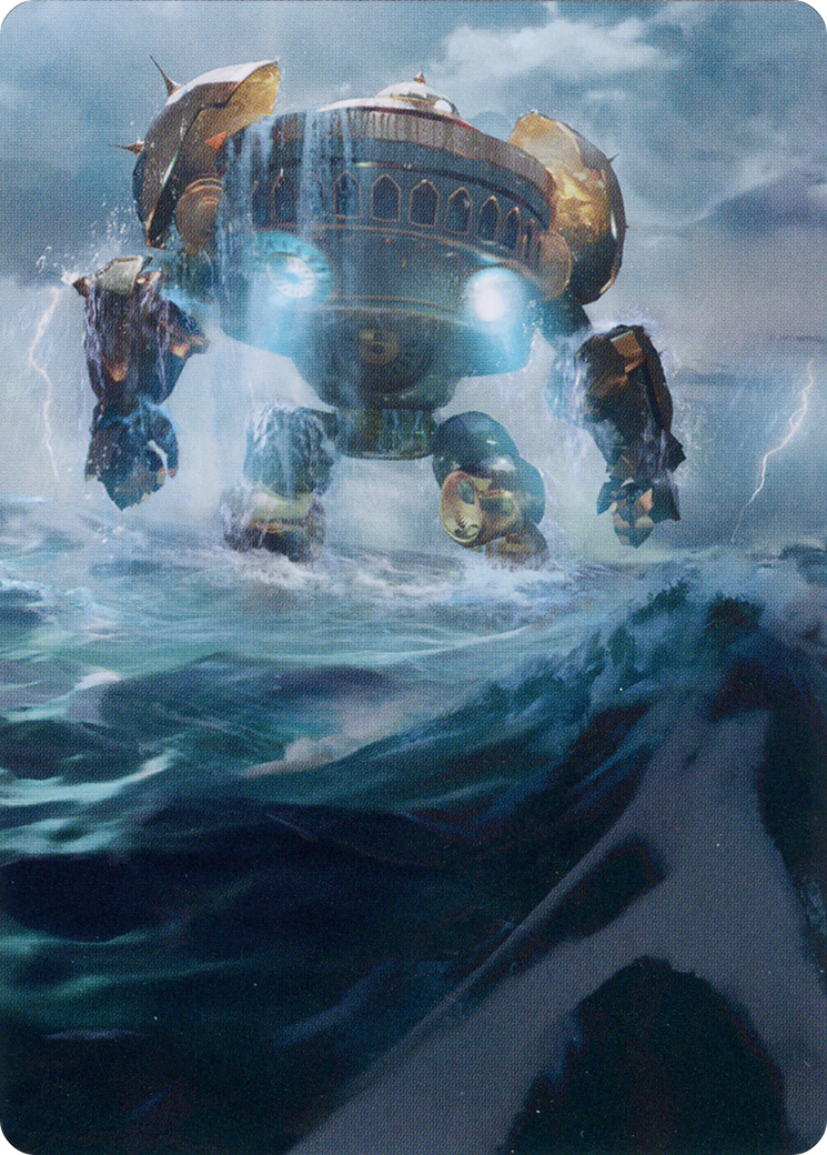 Island // Island (ABRO-049) - The Brothers' War Art Series (Borderless)-1