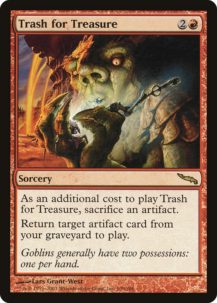 Trash for Treasure (MRD-109) - Mirrodin-1
