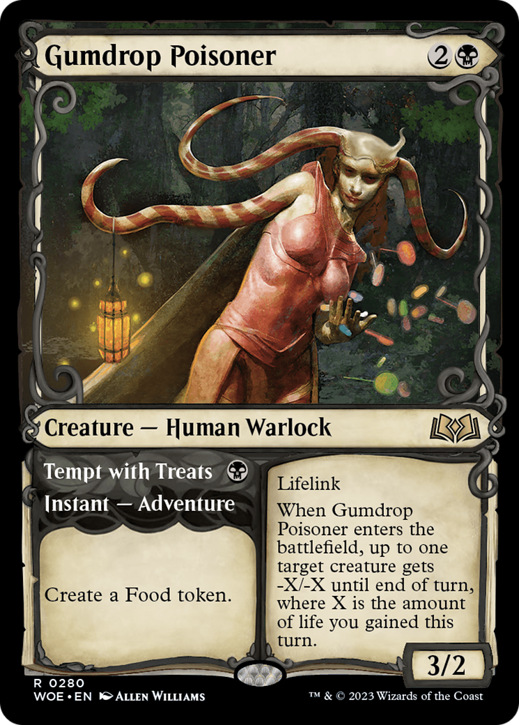 Gumdrop Poisoner // Tempt with Treats (Showcase) [Wilds of Eldraine]-1