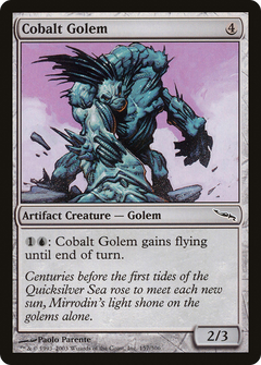 Cobalt Golem [Mirrodin]-1