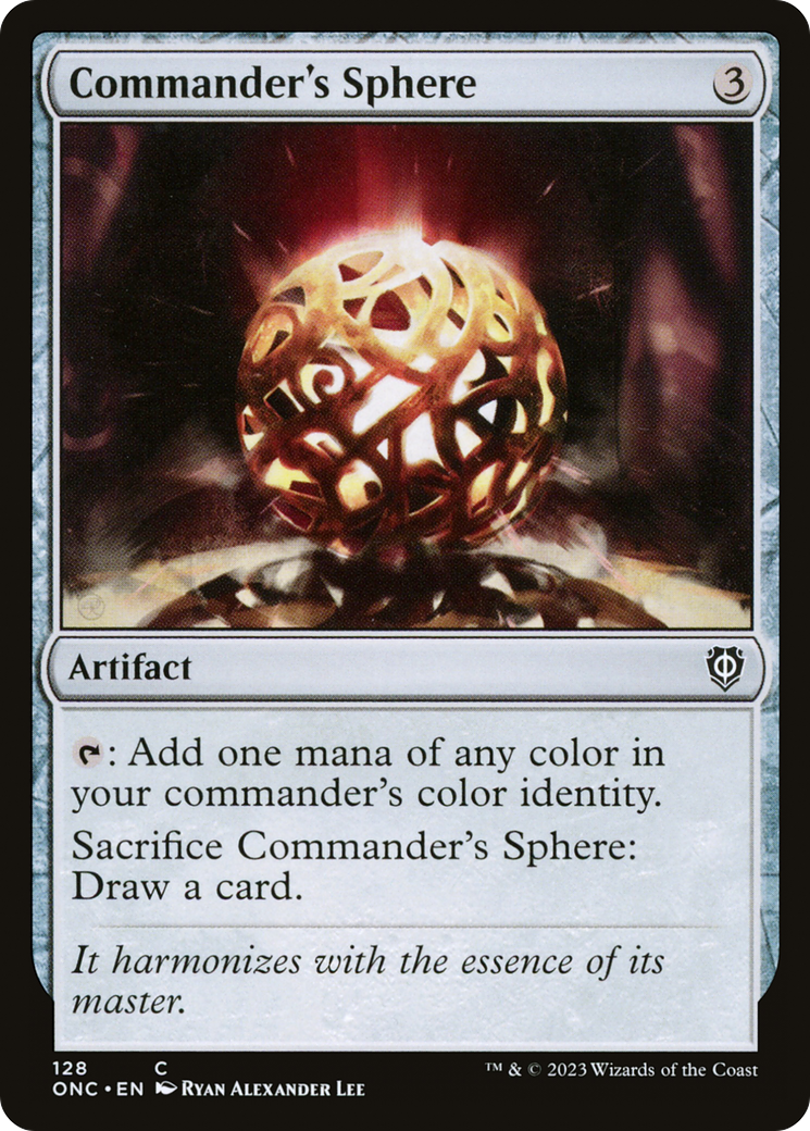 Commander's Sphere [Phyrexia: All Will Be One Commander]-1