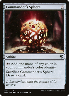 Commander's Sphere [Phyrexia: All Will Be One Commander]-1