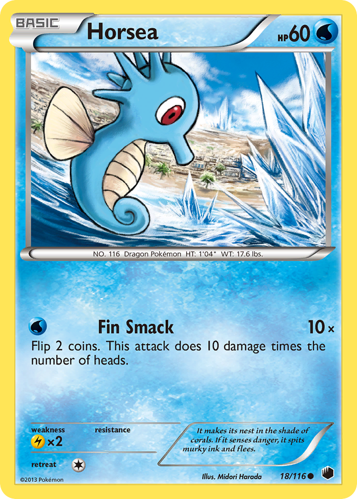 Horsea (18/116) [Black & White: Plasma Freeze]-1