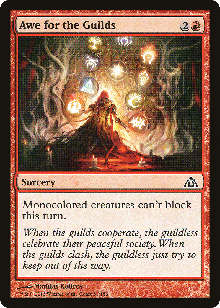 Awe for the Guilds [Dragon's Maze]-1