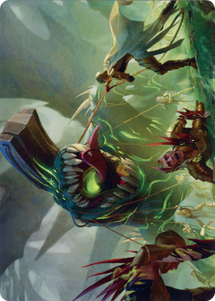 Noxious Assault // Noxious Assault (AONE-041) - Phyrexia: All Will Be One Art Series (Borderless)-3