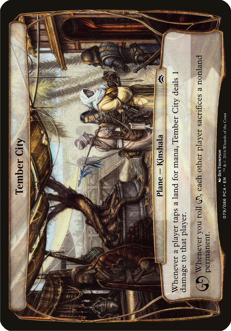 Tember City (Planes) [Planechase Anthology Planes]-1