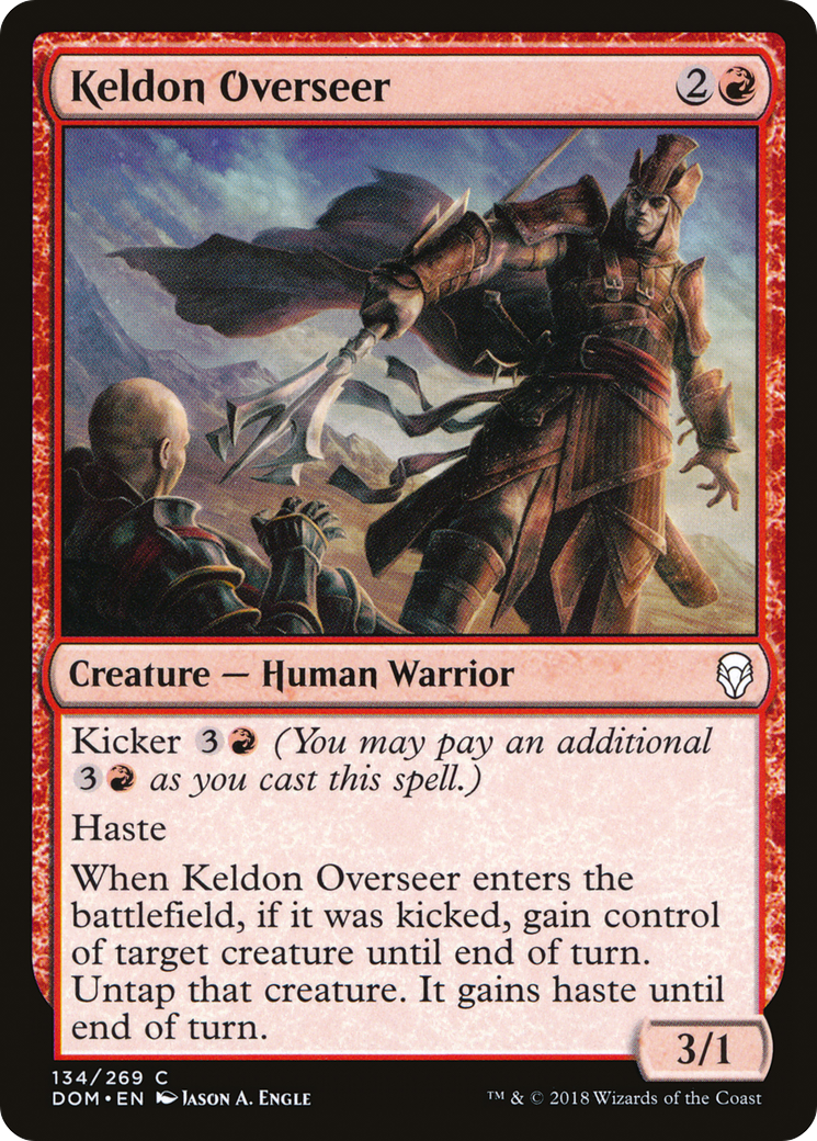 Keldon Overseer [Dominaria]-1