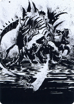Karumonix, the Rat King // Karumonix, the Rat King (AONE-070) - Phyrexia: All Will Be One Art Series (Borderless) Foil-3