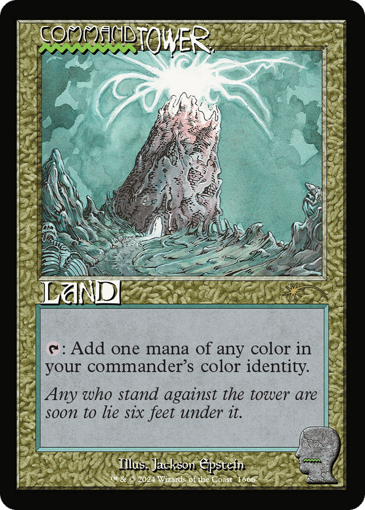 Command Tower (SLD-1666) - Secret Lair Drop Foil-1