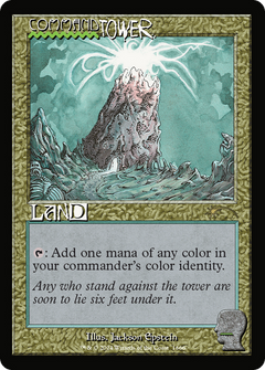 Command Tower (SLD-1666) - Secret Lair Drop Foil-1
